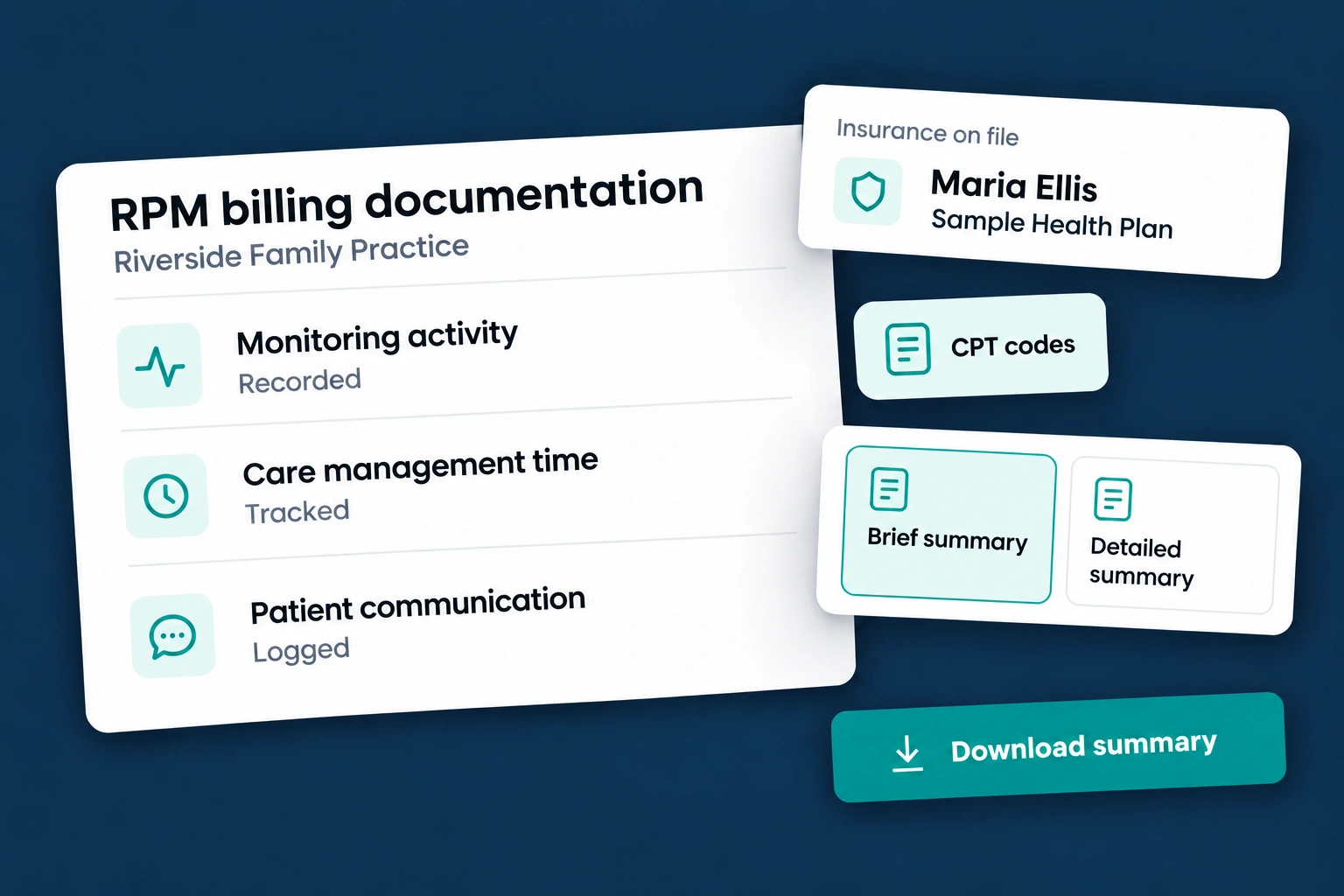 PCL Health rpm billing workflow
